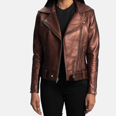 Vandal Leather Biker Jacket | Women's Biker Jacket