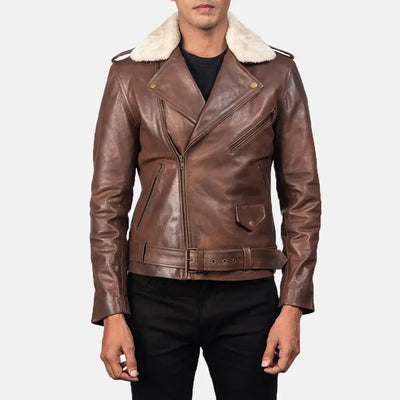 Vigor Leather Biker JacketMen's Biker Jacket