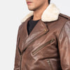 Vigor Leather Biker Jacket  Men's Biker Jacket