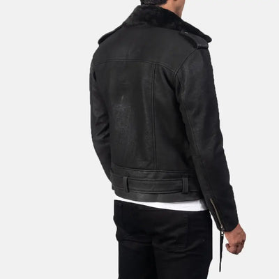 Vigor Leather Biker JacketMen's Biker Jacket