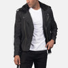 Vigor Leather Biker Jacket  Men's Biker Jacket