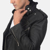 Vigor Leather Biker Jacket  Men's Biker Jacket