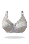 White Laced Lightly Lined Turkish Imported Bra