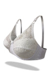 White Laced Lightly Lined Turkish Imported Bra