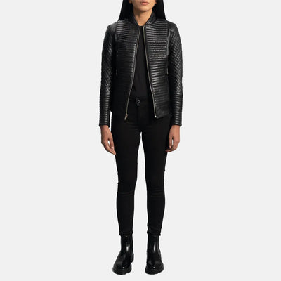 Wildfire Women Leather biker Jacket | Genuine Leather