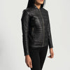 Wildfire Women Leather biker Jacket | Genuine Leather