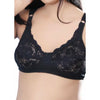 Marvel - Non Padded Wirefree Stretchable Bra with Lacy Cups